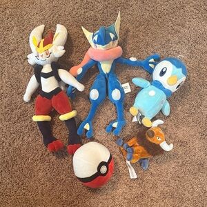 Pokemon Plush Toy Set